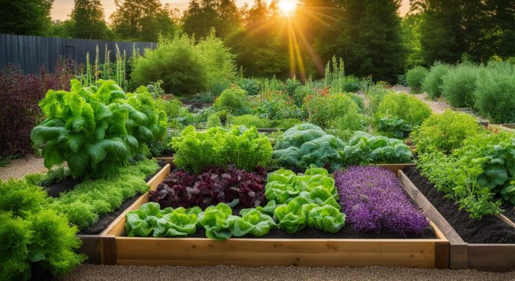 crop rotation and companion planting in raised garden beds