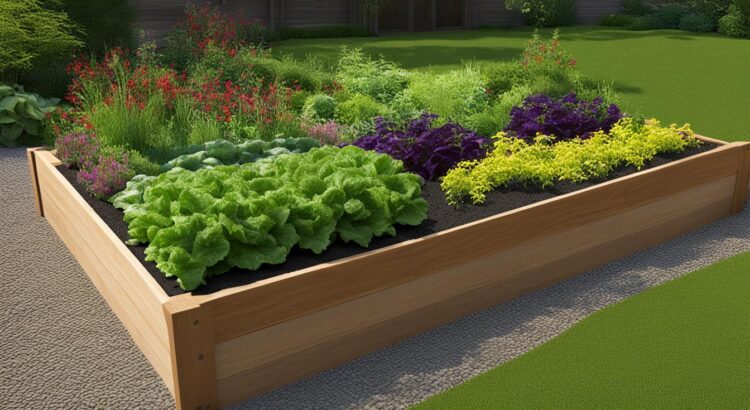 low-maintenance plants for raised garden beds