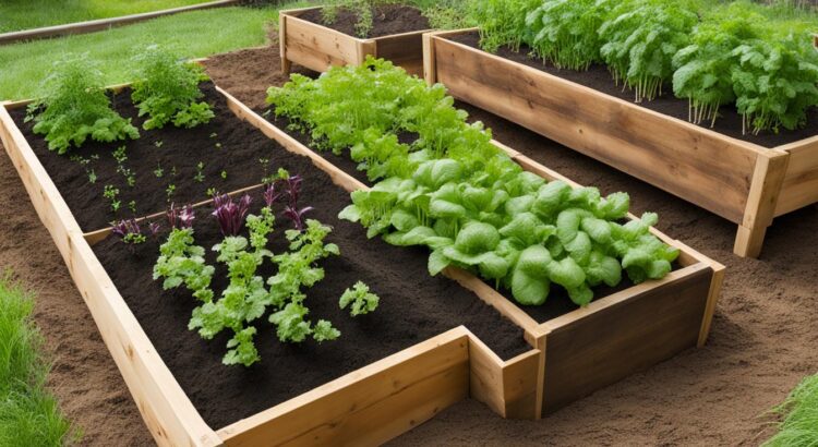 How deep should a raised bed garden be