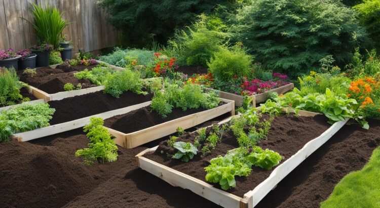 Organic Soil Amendments for Nutrient-Rich Raised Beds