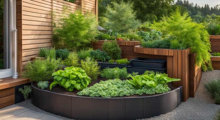 Rainwater Collection and Usage in Raised Beds
