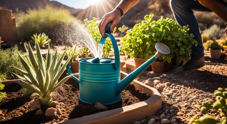 Watering Techniques for Hot Climates in Raised Beds